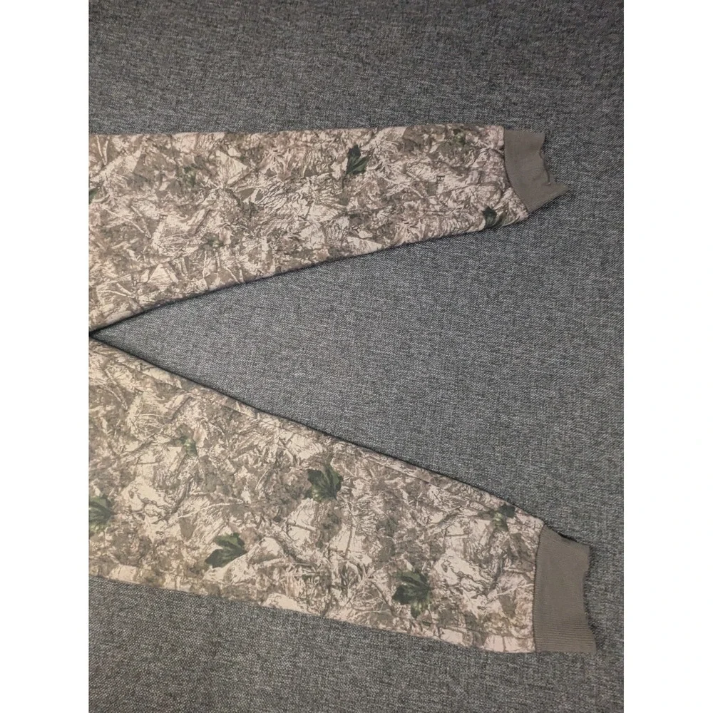 Hollywood The Jean People Sherpa Lined Camouflage Sweatpants Joggers Size Small